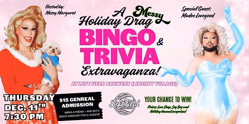 A Holiday Drag Bingo and Trivia