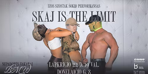 Nepador\u016bs vakarai | B.M.W. \u259e Iza Szostak \u0161okio performansas \u201eSkaj is the limit\u201c