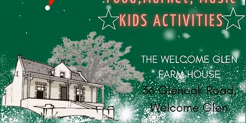 Christmas Party and Lights at the Farmhouse