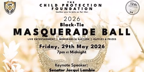 2026 Black Tie Masquerade Ball