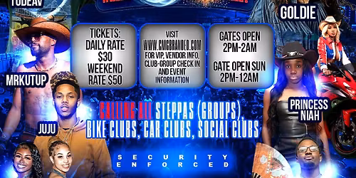 MEMORIAL DAY WEEKEND: STEPPAS BIKE WEEK INVASION