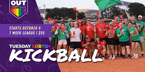 LGBTQ+ Tuesday Kickball League