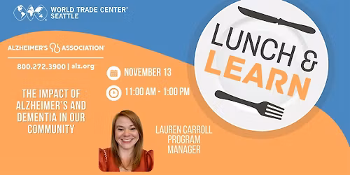 Lunch and Learn: Alzheimer's Association Washington State Chapter