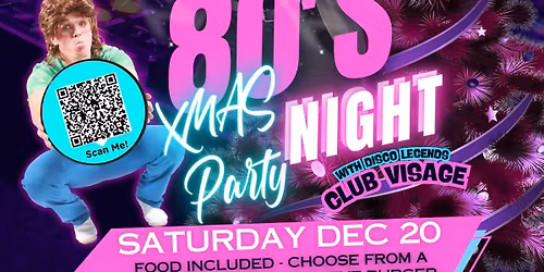 80's Theme Christmas Party
