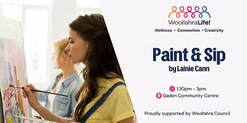 Paint & Sip by Lainie Cann