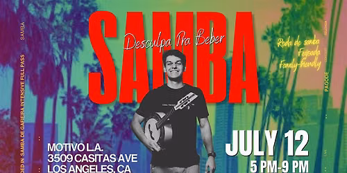 Roda de Samba with Live Music by Desculpa Pra Beber ("DPB")