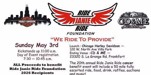 Ride Janie Ride 2026