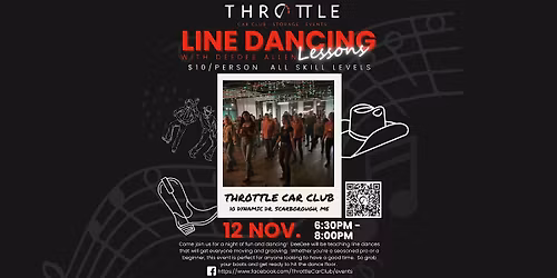 Line Dancing Lessons with DeeDee Allen