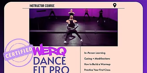 WERQ Dance Fit Pro Certification | Mentor, OH | 11\/16\/25