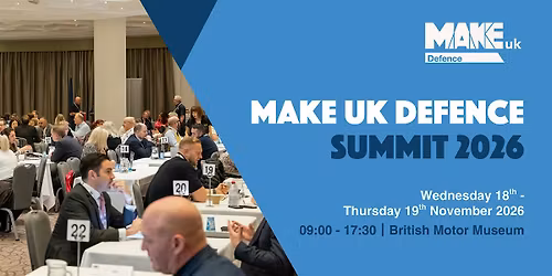Make UK Defence Summit 2026