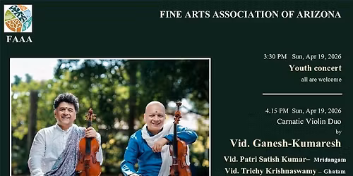 Carnatic Violin Duo - Ganesh Kumaresh