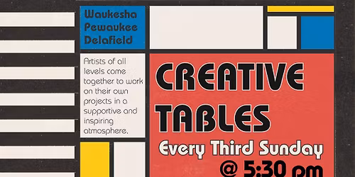 December "Creative Tables" Open Art Event