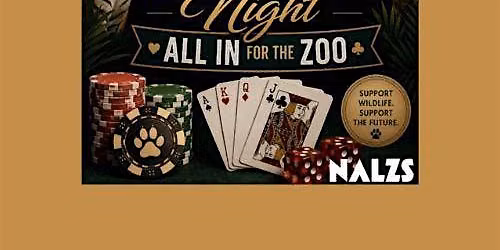 NALZS - All in for the Zoo! End of Summer Social & Casino Night!