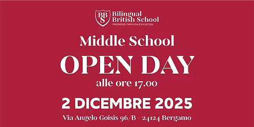BBS OPEN DAY MIDDLE SCHOOL