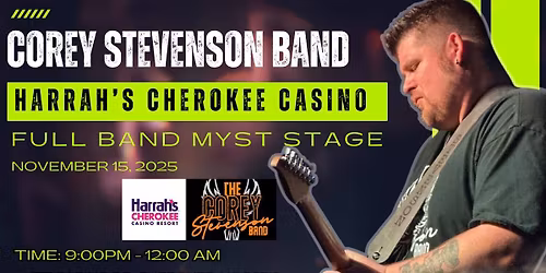 Harrah\u2019s Cherokee Casino, Myst Stage-Fullband