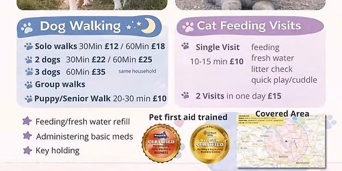 60 Mile in April Dog Walking Challenge 