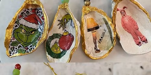Seashell Decoupage Ornaments\/Finials Class
