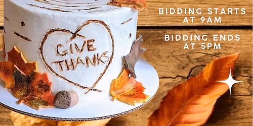 Lakeside Cake Auction