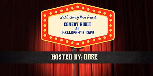Zeola's Comedy Room at Bellefonte Cafe