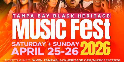 Tampa Bay Black Heritage 2-Day Music Fest (Saturday)