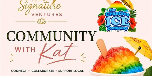 Community with Kat at Creative Ice Company