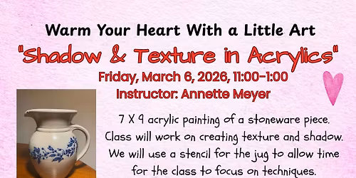 Warm Your Heart With A Little Art