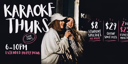 KARAOKE THURS @ BLACKBIRD