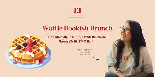 Waffle bookish brunch