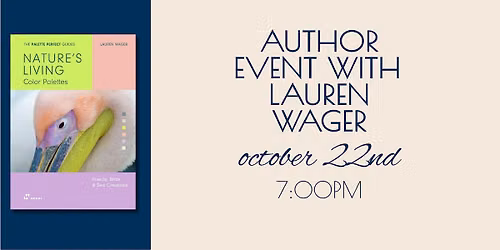 Author Event - Lauren Wager