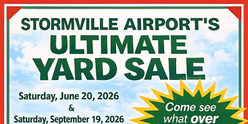 Stormville Airport\u2019s Ultimate Yard Sale