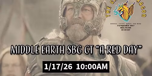 Middle Earth SBG GT \u201cA Red Day\u201d