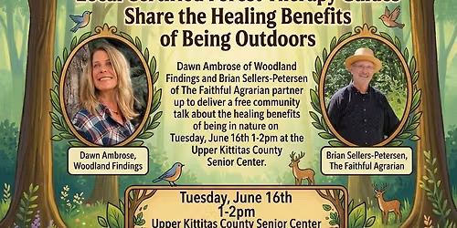 Community Talk - Learn the Therapeutic Benefits of Forest Bathing