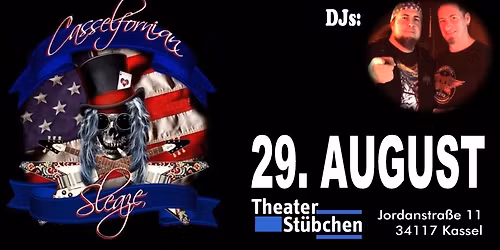 Casselfornian Sleaze im Theaterst\u00fcbchen - Kassels Sleaze & Glam Party in neuer Location