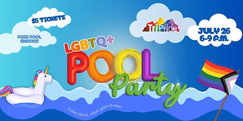 TriPride Pool Party
