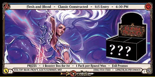 Flesh and Blood Classic Constructed WIN A BOX