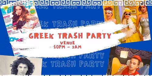 Greek Trash Party in the Venue 