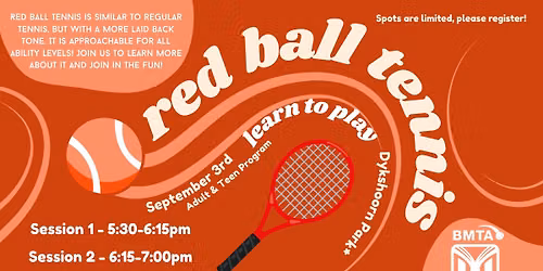 Learn to Play Red Ball Tennis!