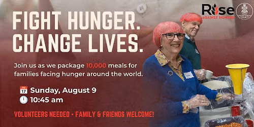 Help Package 10,000 Meals for Families in Need