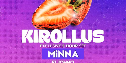 KIROLLUS 5HR SET | All Day Disco at MINT Warehouse, Leeds