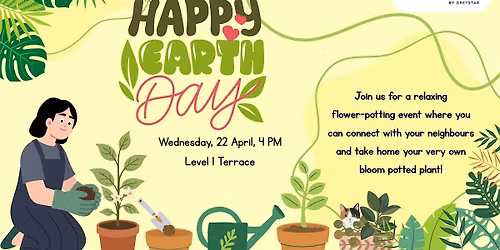 Flower potting- ACCOLADE RESIDENTS ONLY