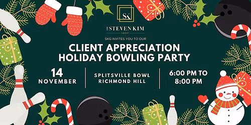 SKG Client Appreciation Holiday Bowling Party