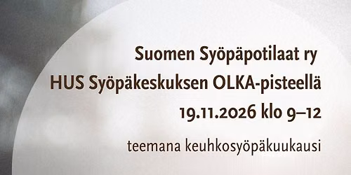 OLKA-teemap\u00e4iv\u00e4 HUS Sy\u00f6p\u00e4keskuksessa