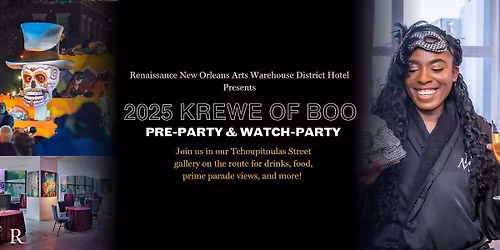Krewe of Boo Pre-Party & Watch Party