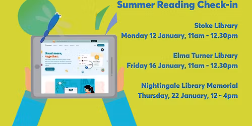 Summer Reading Check-in - Stoke Library