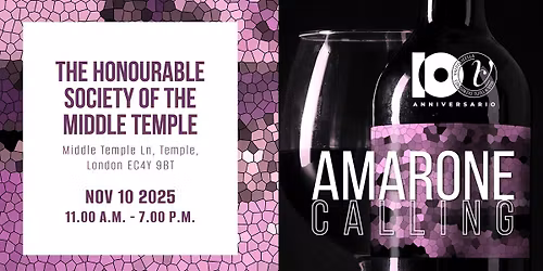 Amarone Calling Valpolicella Walkaround Tasting Trade & Press Only
