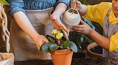 Family Garden Club at Harlem Library!