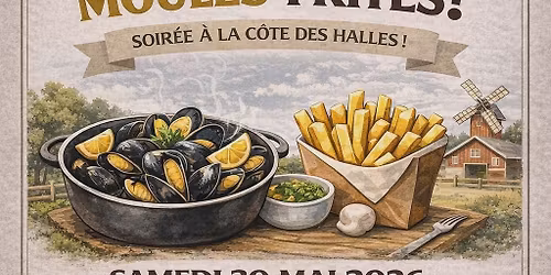 Moules Frites association \u00c7a cavale au Putual
