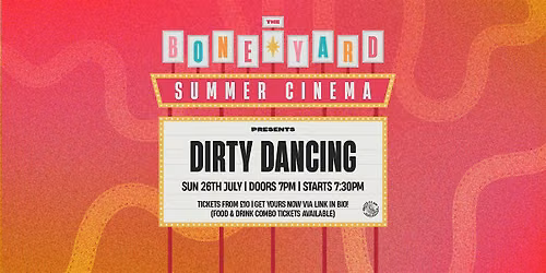 Summer Cinema at The Boneyard