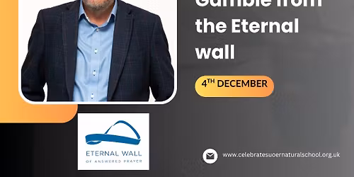 CSSM Guest night with Richard Gamble from the Eternal Wall