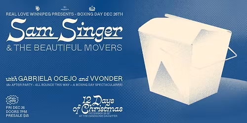 Sam Singer and the Beautiful Movers w\/ Gabriela Ocejo & VVonder